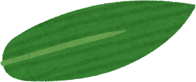Illustration of a Bamboo Leaf